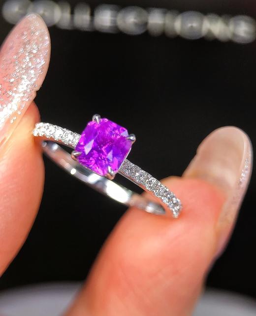 1.07ct 5.21g 蓝宝石戒指 商品图3