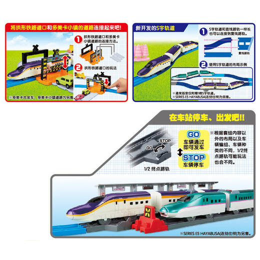 多美NO.915461CNE8系拱形铁路道口套组 商品图3