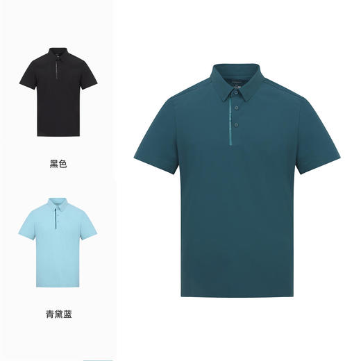 探路者男式POLO短袖T恤TAJJAM81579 商品图1
