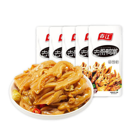 春江 泡椒 去骨鸭掌 20g/袋 商品图0