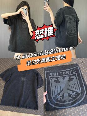 YE GOSHA 联名Vultures 周边秃鹰限定短袖