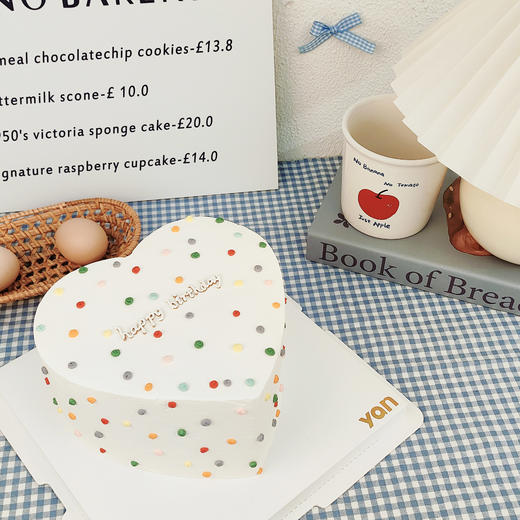 爱心波点蛋糕 商品图1