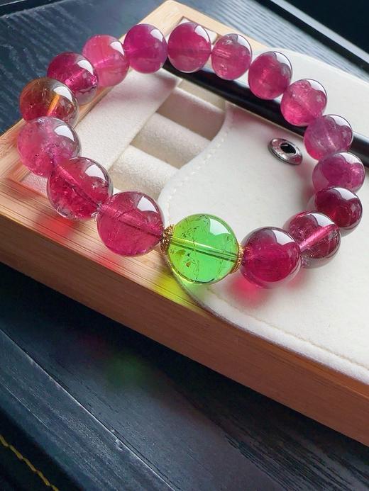 44.91g 11.9mm 碧玺手链 商品图6