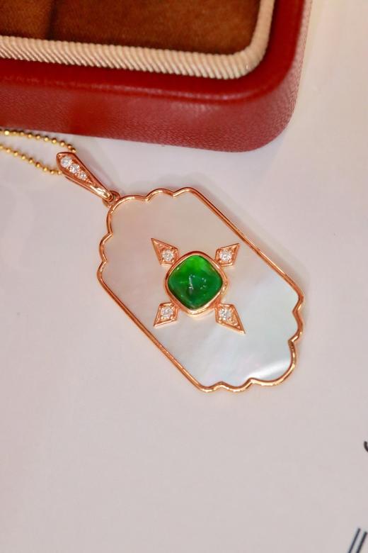 1.16ct 祖母绿吊坠 商品图3