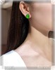 老坑玻璃种帝王绿耳钉【3215609】具体价格微信咨询 商品缩略图7