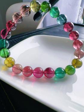 25.5g 9mm 碧玺手链