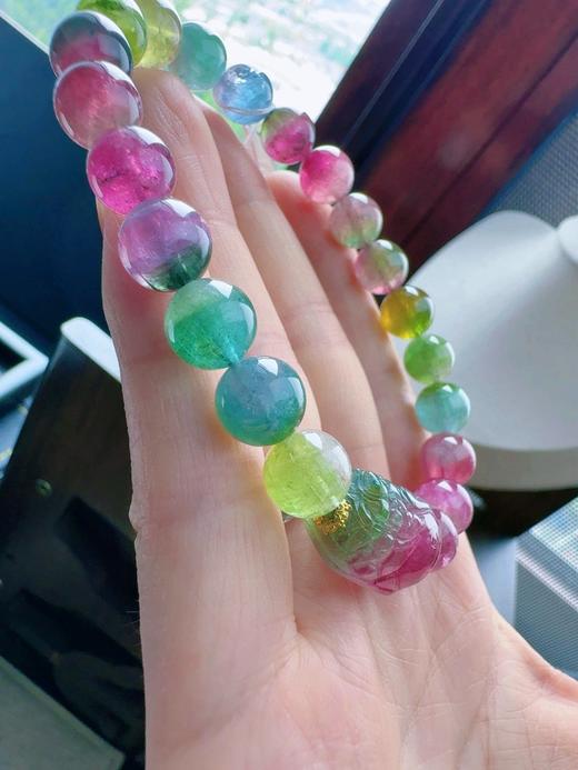 28.8g 8.9mm 碧玺手链 商品图4