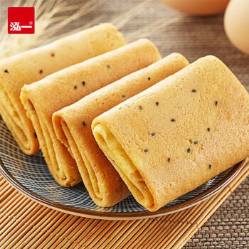 泓一凤凰卷蛋卷720g 鸡蛋卷饼干休闲零食早餐中式糕点下午茶点芝麻味 商品图5