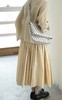 apuntob ​褶皱米黄色棉质半身裙 商品缩略图4