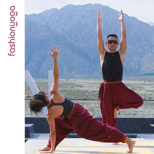 FM14929【男女同款】禅风棉麻系带灯笼裤 商品图8