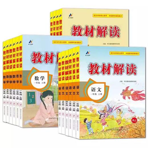 2024秋季 教材解读小学初中 语文数学123456789年级上册可选人教版教材全解预习复习用书 商品图0