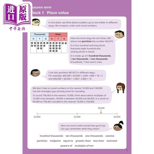 【中商原版】Year 5 Workbook White Rose Maths Practice Journals 白玫瑰数学练习册 商品图2