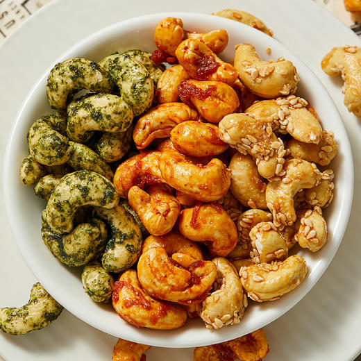 浔隐山 混合风味腰果仁 150g/盒6袋独立包装 零食坚果特产小吃 商品图2