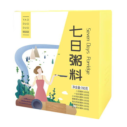 姚朵朵谷物七日粥700克 商品图3