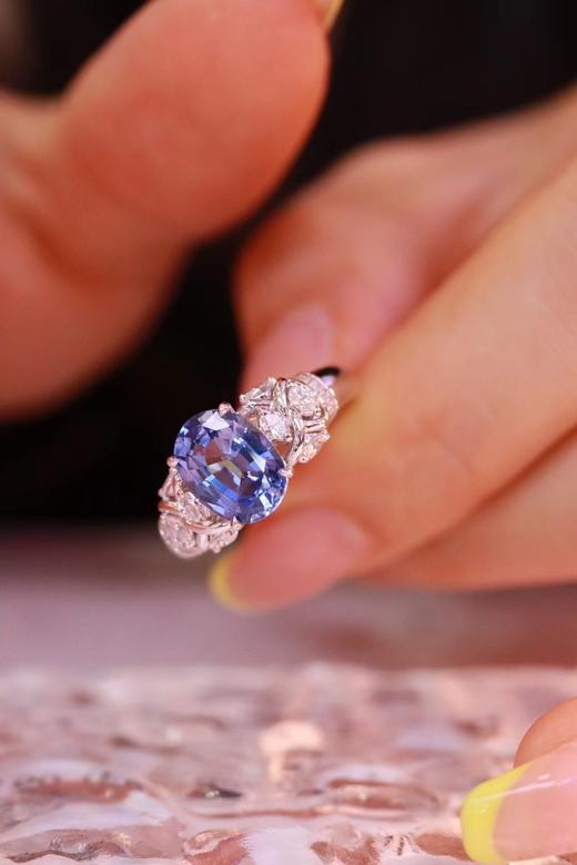 2.3ct 蓝宝石戒指 商品图7