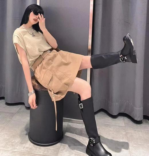 2-10MZ圆领无袖双口袋连衣裙40430（卡琪） 夏季 942100210321 商品图3