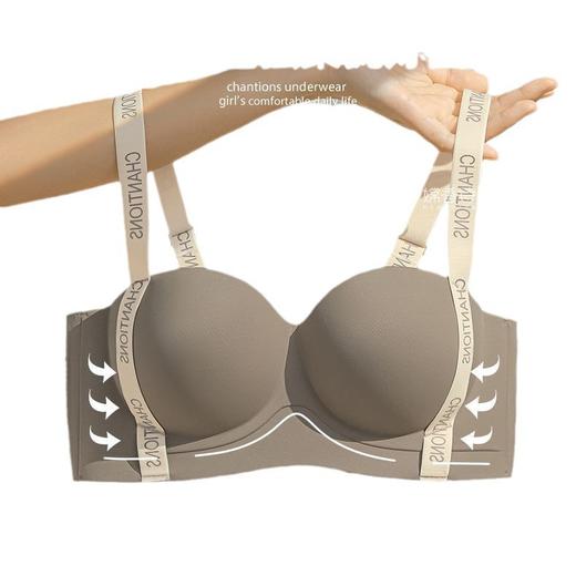 【3D圆球杯！无痕小“聚”蛋】新款时尚字母无痕啵啵杯Bra，简约舒适，时尚无痕。上托收副乳，优雅聚拢。女性魅力，享受舒适，尽显女性优雅！ 商品图7