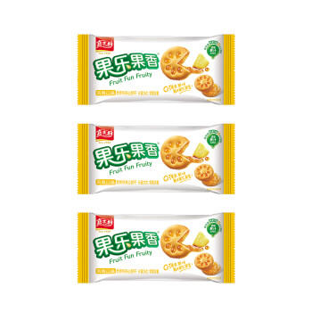 嘉士利果乐果香 零食饼干果酱夹心饼干早餐饼 凤梨味680g/整箱 零食礼盒 商品图5