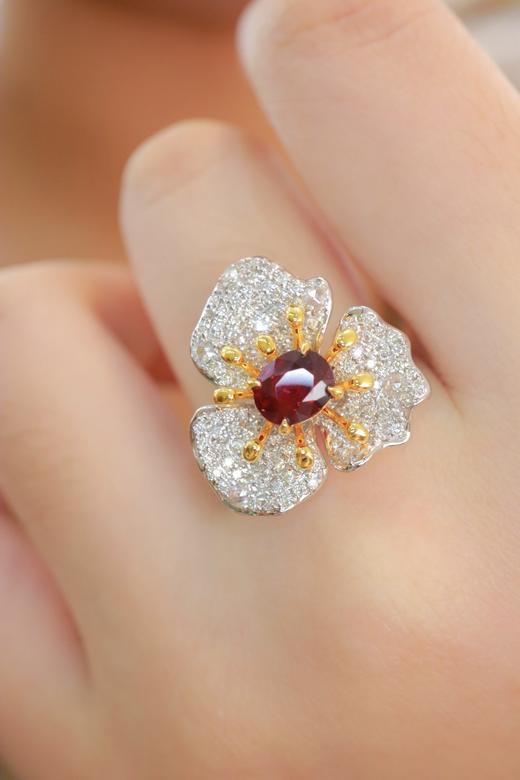 1.07ct 红宝石戒指 商品图7