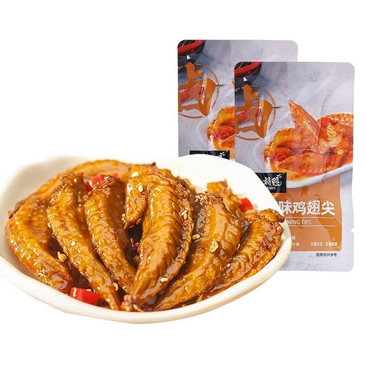小胡鸭 香辣鸡翅尖 25g/袋 商品图0