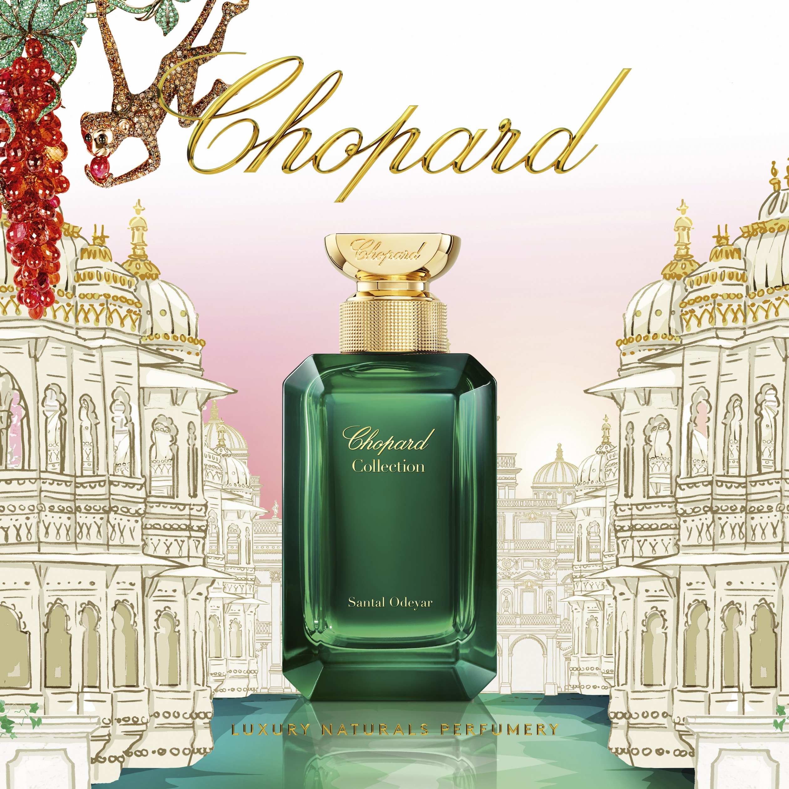 【官方正品】萧邦奥德亚尔檀木香型浓香水 100ml