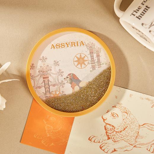 大英博物馆X苏州博物馆联名款 亚述系列 狮子 流沙杯垫 商品图3