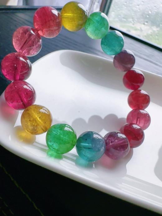 37g 11.4mm 碧玺手链 商品图3