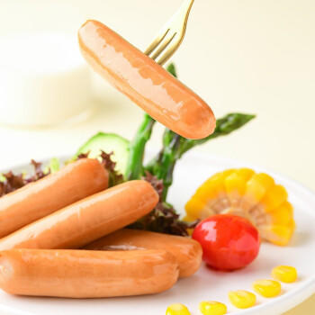 DGI控能低脂鸡肉肠即食高蛋白鸡胸肉脆皮肠健身零食海盐黑胡椒味250g 商品图4