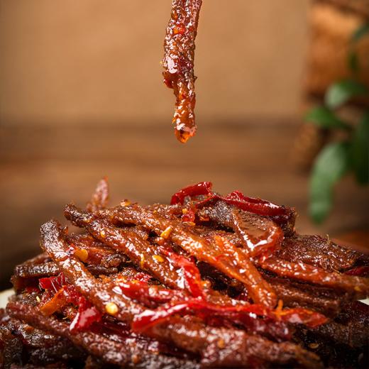 廖记棒棒鸡天椒冷吃牛肉100g四川特产麻辣网红小吃熟食办公室休闲零食 商品图6