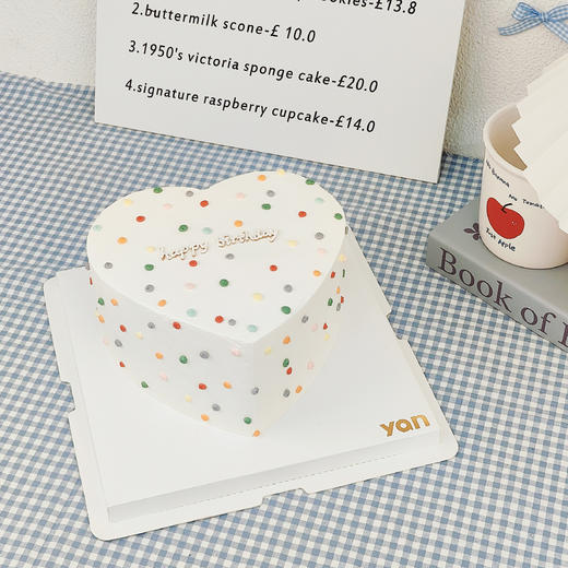 爱心波点蛋糕 商品图0