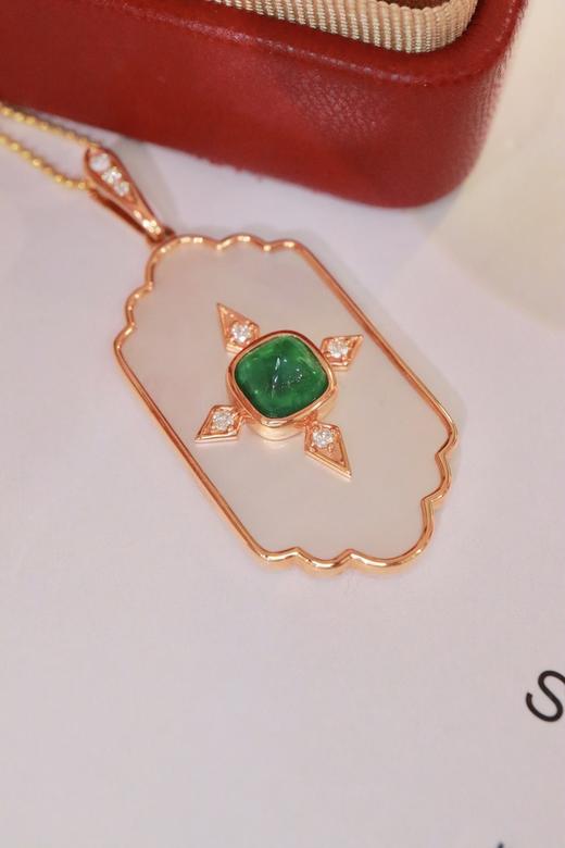 1.16ct 祖母绿吊坠 商品图4