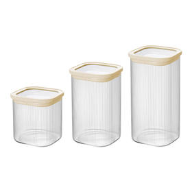 康宁  流苏储物罐三件套