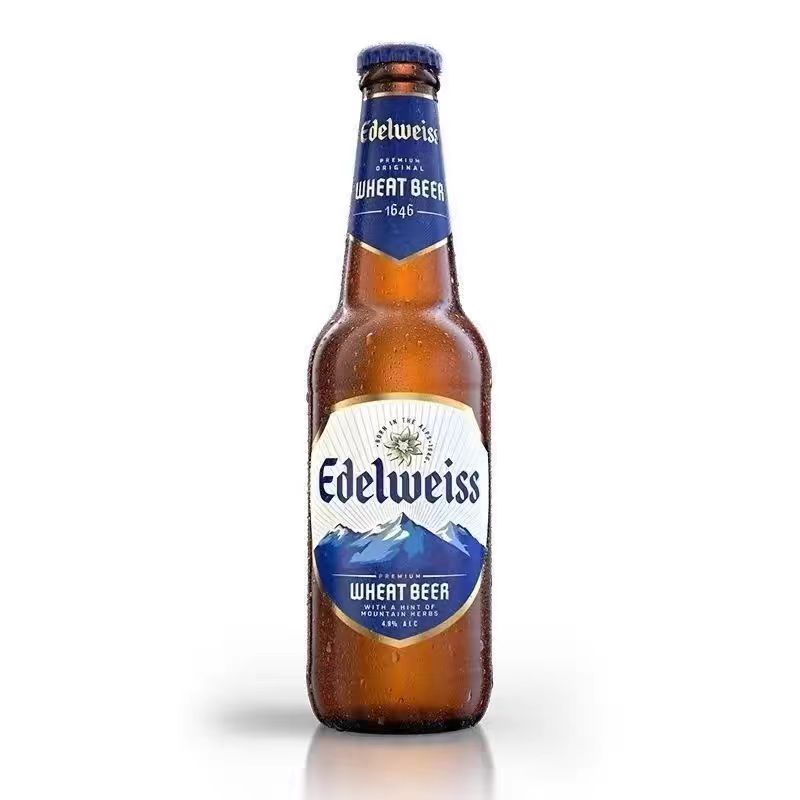 悠世白啤330ml玻璃瓶啤酒