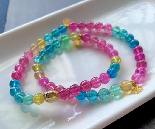 30.4g 6.8mm 碧玺手链 商品图1