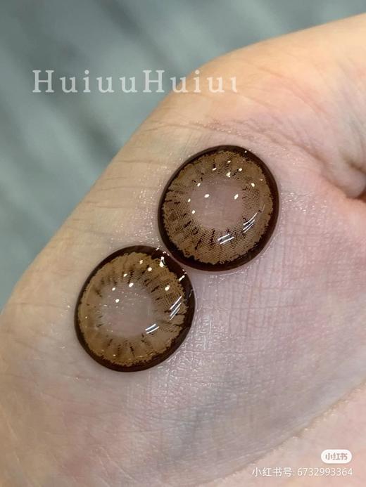 【店家实拍】Agenscolor-莫奈暖咖-14.5mm【年抛 0-1000度 无525/575】 商品图3