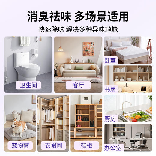 【品牌直发】kincho日本金鸟室内空气清新剂持久清香厕所宠物家用车内除臭香薰 商品图5