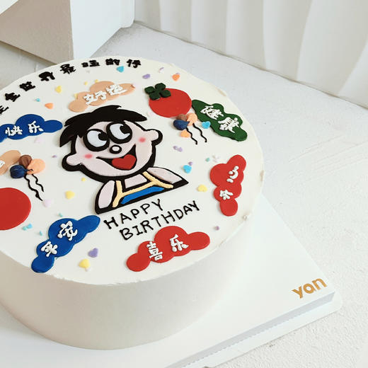 旺仔翻糖蛋糕 商品图1