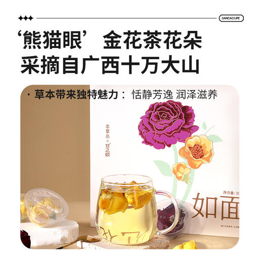 玫瑰金花花茶礼盒15罐/盒 商品图3