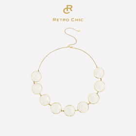 【陈德容同款】Art Nouveau新艺术时期 | 白色波纹项链