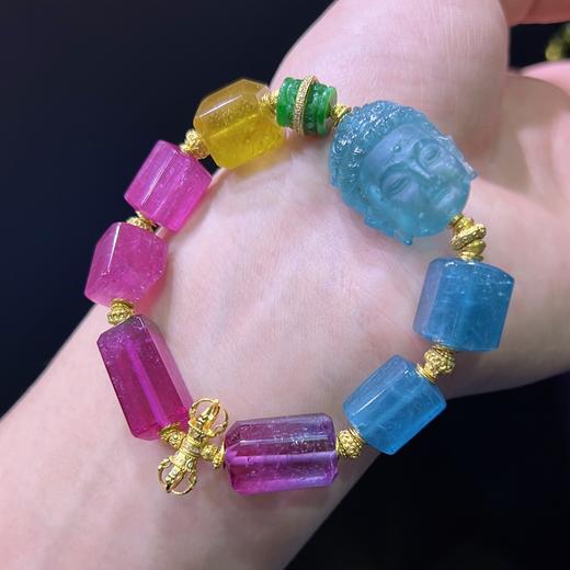 38.3g 碧玺原石手链 商品图1