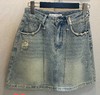 （无饰品）GD高腰破洞牛仔短裙40411 夏季 999222520576 商品缩略图0