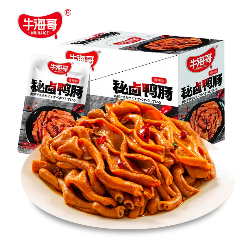 牛海哥 秘卤鸭肠 10g/小袋装