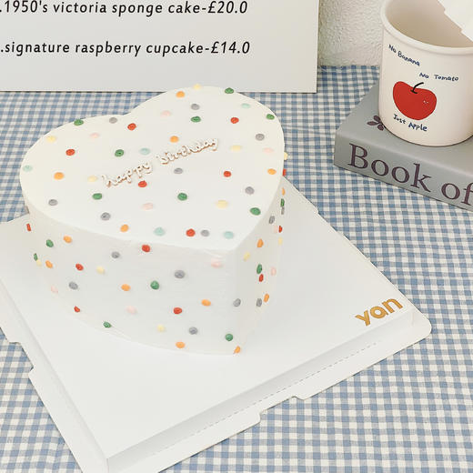 爱心波点蛋糕 商品图3