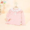 贝贝怡女童卫衣秋装2024新款儿童洋气衣服女孩长袖t恤春秋款上衣ZB3DS007 商品缩略图1