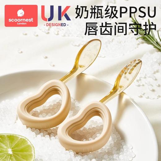 科巢宝宝勺子婴幼儿自主进辅食餐具儿童套装叉训练学吃饭专用工具 商品图4