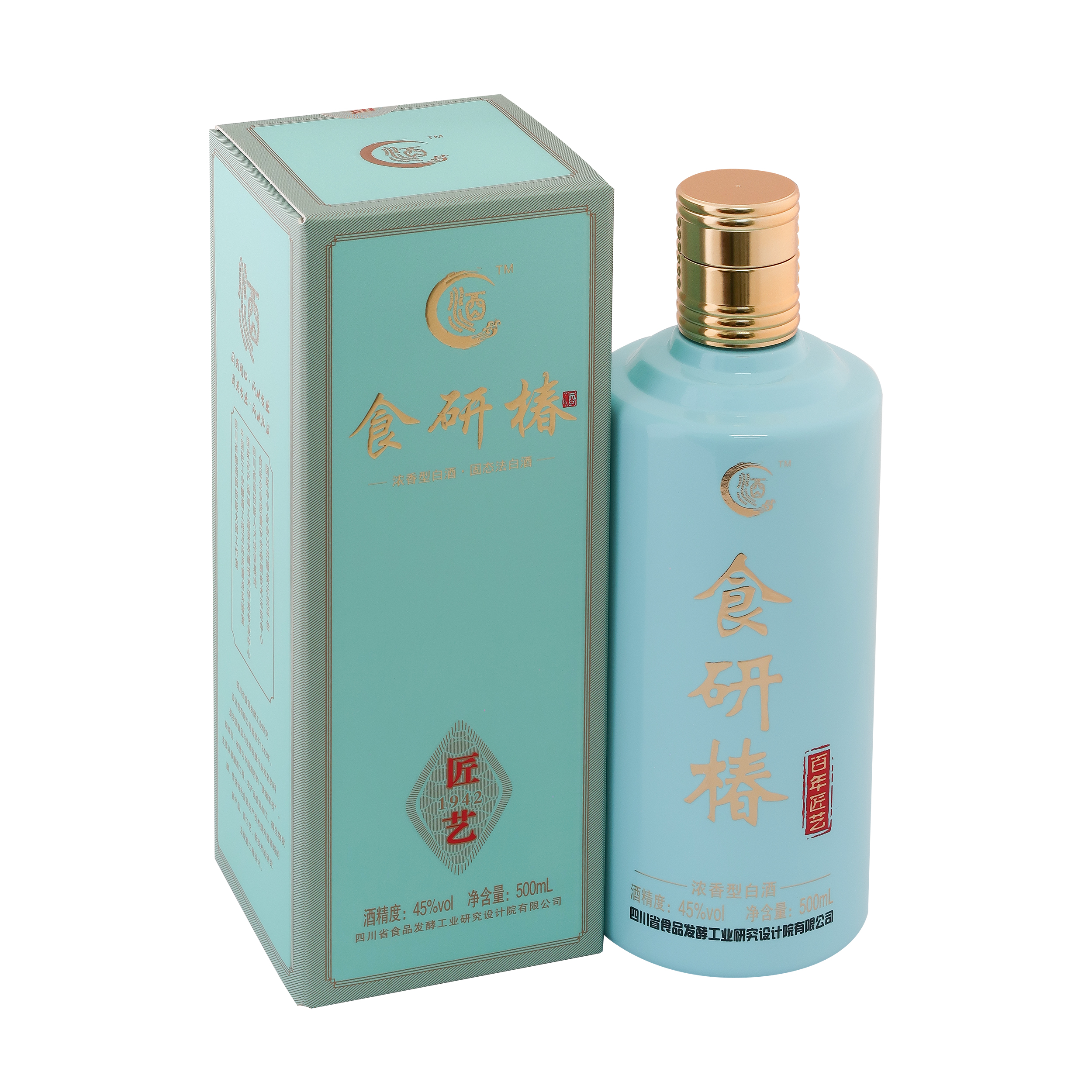 食研椿（匠艺）   浓香型   45%vol    单瓶