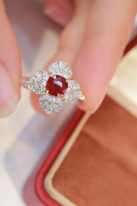1.0ct 红宝石戒指 商品图1