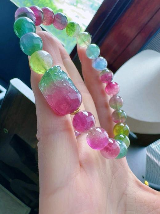 28.8g 8.9mm 碧玺手链 商品图6