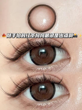 cherry 红茶樱桃狗狗眼·半年抛型