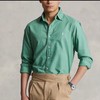点此购买 拉夫劳伦男女款牛津纺纯色Logo刺绣排扣翻领六色经典长袖休闲衬衫 gz 292316 商品缩略图13